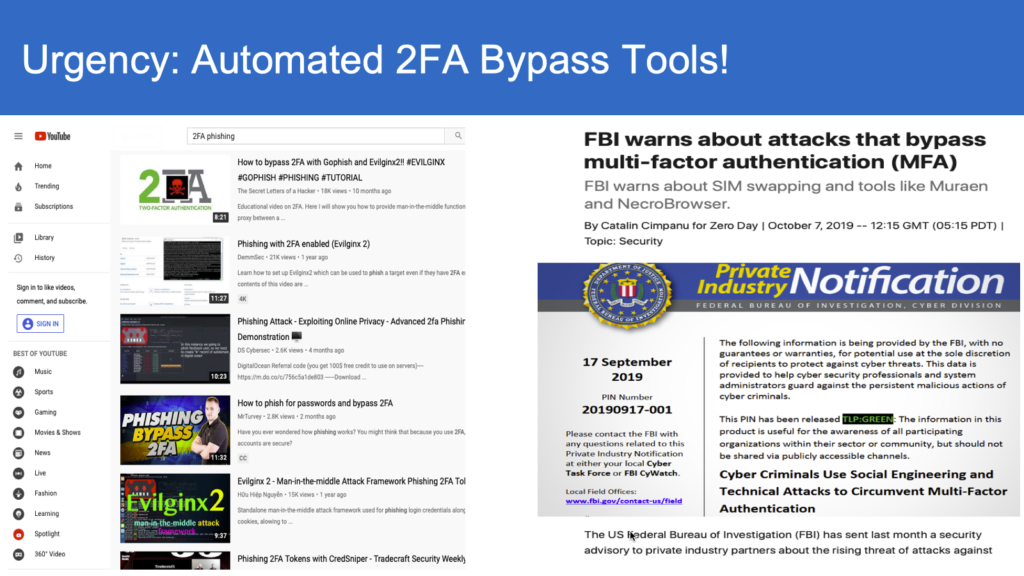 FBI PIN on MFA compromise
